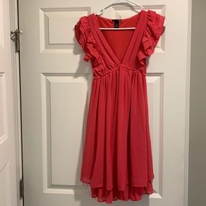 H&M size US 4 hot pink dress